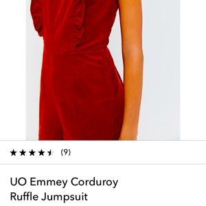 Urban Outfitters Emmey Corduroy Jumpsuit-WANT